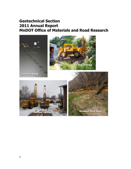 Electrical Resistivity Imaging/Induced Polarization (ERI/IP) Has Been the Most Common Method Used by the Geology Unit in the Past 5 Years