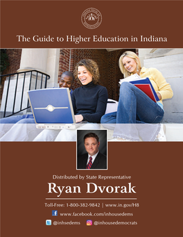 Ryan Dvorak Toll-Free: 1-800-382-9842 | @Inhsedems @Inhousedemocrats This Booklet Is Intended Only As a Starting Point