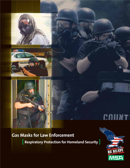 Gas Masks for Law Enforcement 5555-166