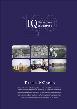 IQ – the First 100 Years