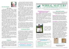 Wirral Matters, Summer 2008