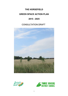 The Horsefield Green Space Action Plan 2015
