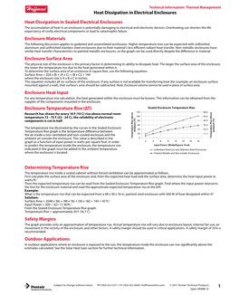 Heat Dissipation in Electrical Enclosures | Fan/Blower Selection