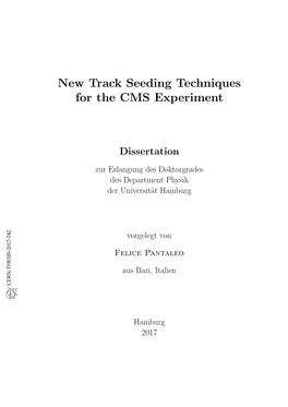 New Track Seeding Techniques for the CMS Experiment