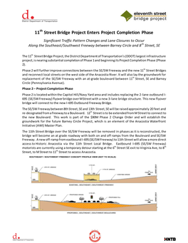 11 Street Bridge Project Enters Project Completion Phase