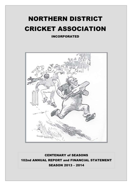 Northern District Cricket Association Incorporated