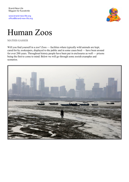 Human Zoos MATHIS GASSER