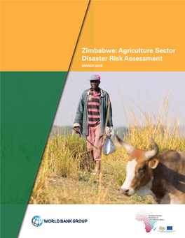 Zimbabwe: Agriculture Sector Disaster Risk Assessment MARCH 2019