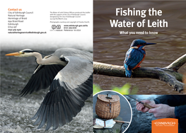 Fishing the Water of Leith