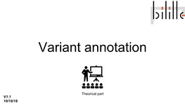 Variant Annotation