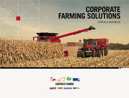 Corporate Farming Solutions Cereals Business the Business of Agriculture