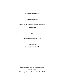 Mother Mechtilde.Pdf