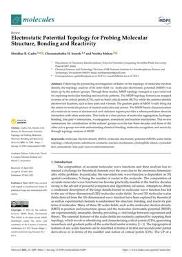 Electrostatic Potential Topology for Probing Molecular Structure, Bonding and Reactivity