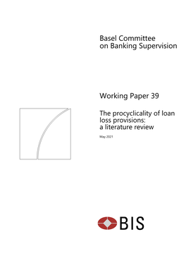 The Procyclicality of Loan Loss Provisions: a Literature Review