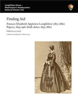 Finding Aid to the Frances Elizabeth Appleton Longfellow (1817-1861)