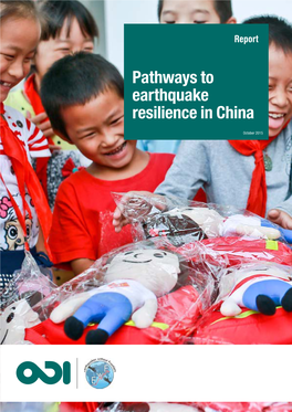 Pathways to Earthquake Resilience in China