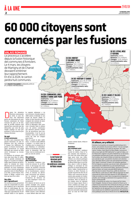 60'000 Citoyens Concernés Par Les Fusion En Valais Le Nouvelliste