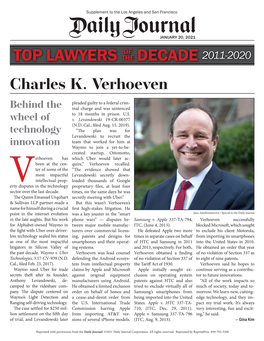 Supplement-Top Lawyers of the Decade