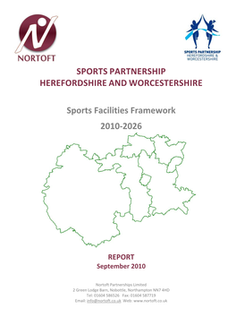 Sports Facilities Framework 2010-2026