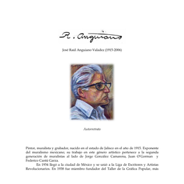 Catálogo Fondo Raúl Anguiano