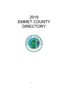 2019 Emmet County Directory