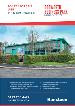 Dodworth Business Park