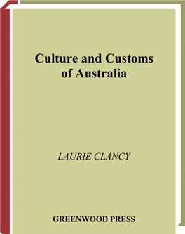 Culture and Customs of Australia