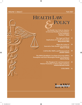 Health Law & Policy Brief