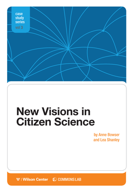 New Visions in Citizen Science