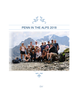 The Alps Diaries 2018