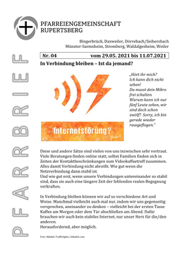 Nr. 04 Vom 29.05. 2021 Bis 11.07.2021