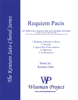 Requiem Pacis (Choral&Piano)