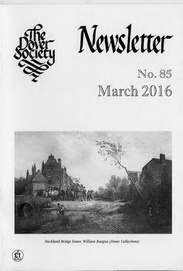 Dover Collections) the DOVER SOCIETY FOUNDED in 1988 Affiliated to the Kent Federation of Amenity Societies Registered Charity No