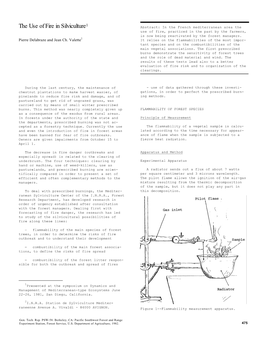 The Use of Fire in Silviculture1