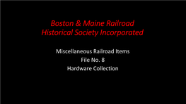 The Hampden Railroad: Built by the Boston & Maine Railroad and the New York, New Haven & Hartford Railroad Between 1910 & 1918