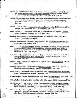 Circular No. 4, 1963, Washington, D.C., the Association, July, 1963, 46P. Students, 1962. Washington, D.C., the Foundation, 1962