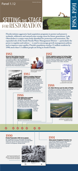 Florida Initiates Aggressive Land Acquisition Programs to Protect and Preserve Wetlands, Wilderness and Natural Water Storage Areas for Future Generations