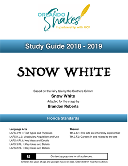 Snow White Study Guide