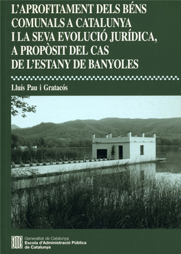 Béns Comunals a Catalunya Estany Banyoles.Pdf