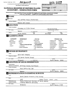 Hlocation Hclassification Howner of Property