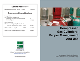 Compressed Gas Cylinders