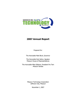 2007 Annual Report