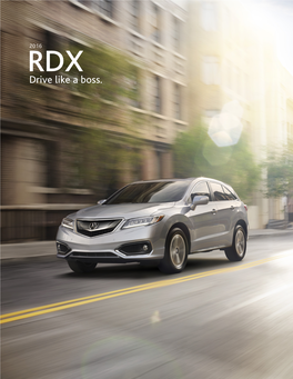 Drive Like a Boss. RDX Pricing / Packages