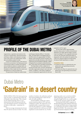 'Gautrain' in a Desert Country