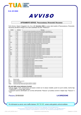 Avv 241 2020TUA C.Docx ) 1 Esente Da Bollo Se Esposto Lungo La Linea (Tuamodavv Rev