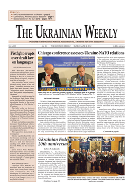 Chicago Conference Assesses Ukraine-NATO Relations
