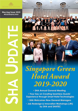 Singapore Green Hotel Award 2019-2020