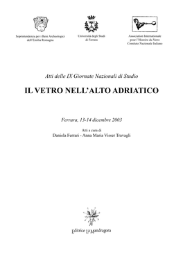 Il Vetro Nell'alto Adriatico