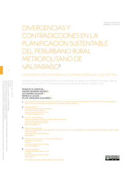 Divergencias Y Contradicciones En La