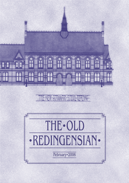 View Is the Subject of the Old Redingensian Publication and and Appreciation